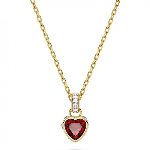 Penjoll Swarovski Stilla cor vidre vermell bany to or 5648750