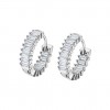 Arracades aro Lotus Silver Glam plata circonites LP3115-4/1