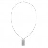 Calvin Klein men's stainless steel necklace with plate 35000266
