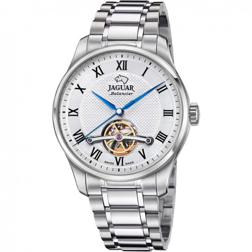 Reloj Jaguar J965/2 automático hombre gris plata correa de acero