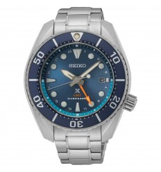 Rellotge Seiko Prospex Sumo Solar GMT SFK001J1 esfera blava