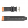 Brown leather and rubber strap Tissot T-Touch Connect Solar models T121420A T603047777 23mm