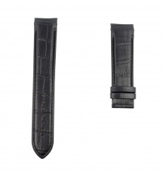 Correa piel negra para Tissot Couturier cuarzo o automático T610028558 22mm