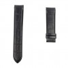 Black leather strap Tissot Couturier quartz or automatic T610028558 22mm