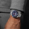 Seiko 5 Sports Style GMT watch blue dial steel bracelet SSK003K1