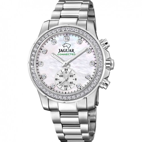 Reloj Jaguar Lady Connected esfera nácar brazalete acero J980/1