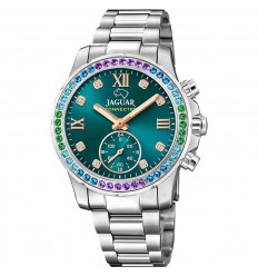 Rellotge Jaguar Lady Connected esfera verda bisell multicolor J980/6