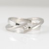 Ring white gold and diamond 79314
