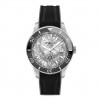 Reloj automático Montblanc 1858 Iced sea gris correa negra 130807