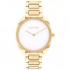 Rellotge Calvin Klein dona acer to color daurat esfera blanca 25200276