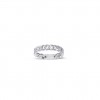 Anell en or blanc 18 quirats amb 114 diamants talla brillant