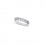Anillo en oro blanco 18 quilates con 60 diamantes talla brillante
