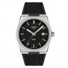 Reloj Tissot Classic PRX negro correa caucho negra 40mm T1374101705100