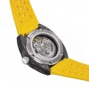 Tissot sideral S Powermatic watch yellow rubber strap T1454079705700