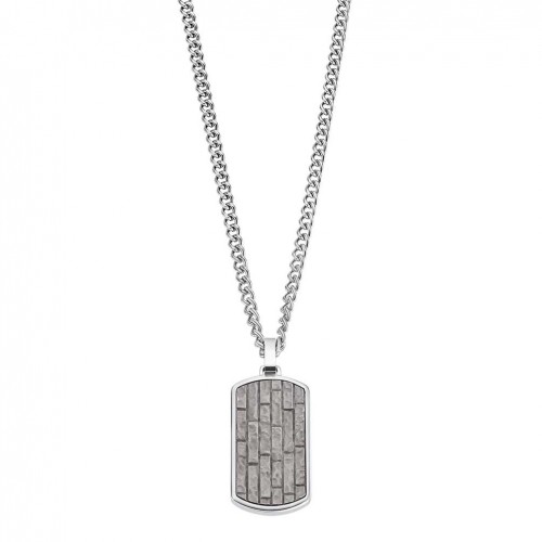 Lotus Style men necklace in stainless steel LS2274-1/1