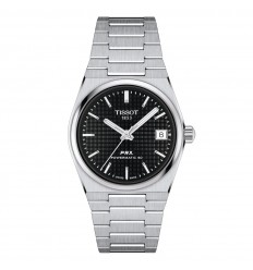 Rellotge Tissot PRX Powermatic 80 35mm acer esfera negra T1372071105100