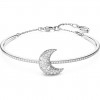 Pulsera Swarovski Luna cristales blancos baño rodio 5666175