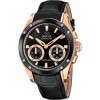 Reloj conectado Jaguar esfera negra y correa de piel negra J959/1