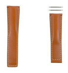 Brown leather strap 22mm TAG Heuer Monaco CW211 models FC6172