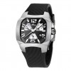 Lotus Code men chronograph watch 15501/B black dial rubber strap