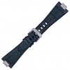 Correa de piel azul para reloj Tissot PRX T852047701
