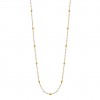 Collar Lotus Silver Enamel Collection para mujer LP3495-1/1 plata tono dorado