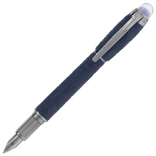 Pluma estilográfica Montblanc StarWalker SpaceBlue resina 130210