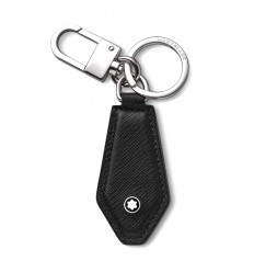 Llavero Montblanc Sartorial diamond shaped piel color negro 130748