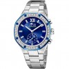 Reloj Lotus mujer conectado esfera azul bisel circonitas 18924/2