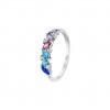 Lotus Silver Pure Essential ring silver and colored zircons LP3540-3