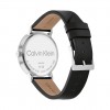 Rellotge Calvin Klein Modern home negre analògic corretja cuir 25200050