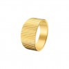 Lotus Style women steel rings LS2310-3 gold tone steel