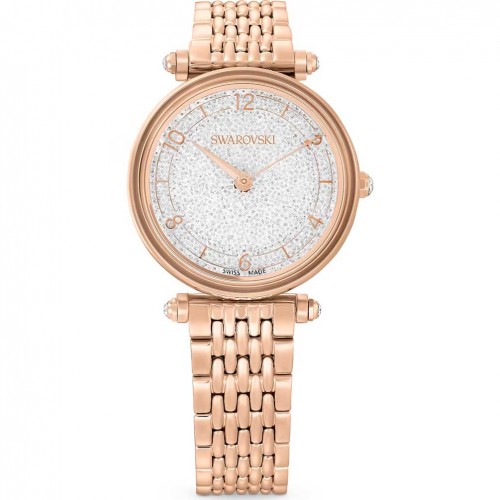Reloj Swarovski Crystalline wonder tono oro rosa brazalete metal 5656911