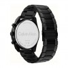 Reloj Calvin Klein Impact negro pulsera acero negra 25200359