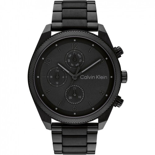 Reloj Calvin Klein Impact negro pulsera acero negra 25200359