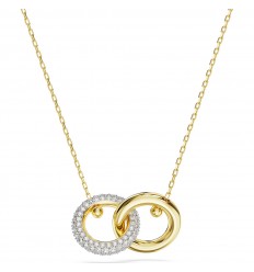 Penjoll Swarovski Dextera bucle entrellaçat 5668820 bany to or