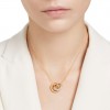 Swarovski Dextera interlocking loop pendant 5668820 gold tone plating