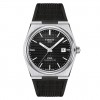 Tissot Classic PRX Powermatic 80 watch black rubber strap T1374071705100