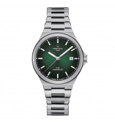 Certina DS-7 Powermatic 80 watch steel green blue dial C0434072209100