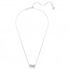 Swarovski Hyperbola pendant infinity symbol white and rhodium 5687265
