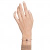Braçalet Swarovski Swan cigne negre bany to oro rosa 5678048