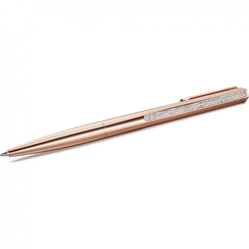 Swarovski Crystal Shimmer ballpoint pen rose gold tone chrome 5678182