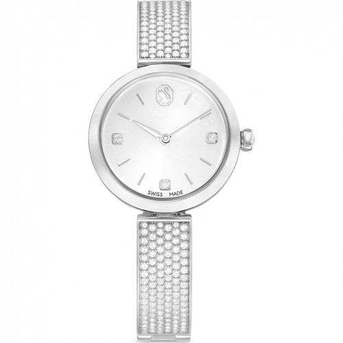 Reloj Swarovski Illumina blanco correa cristales transparentes 5671205