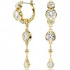 Arracades llargues Imber Swarovski blancs combinació acabats 5680097