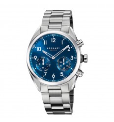 Kronaby Apex Connected watch blue dial 43mm steel bracelet S3762/1