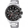 Rellotge Festina home cronògraf F20560/6 esfera negra braçalet acer