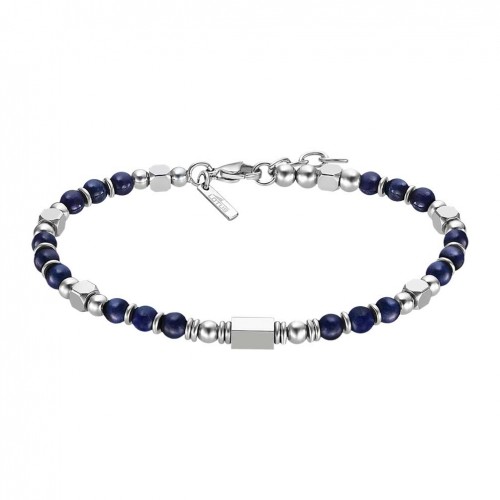 Pulsera Lotus Style Hombre LS2308-2/2 acero bicolor azul y plateado