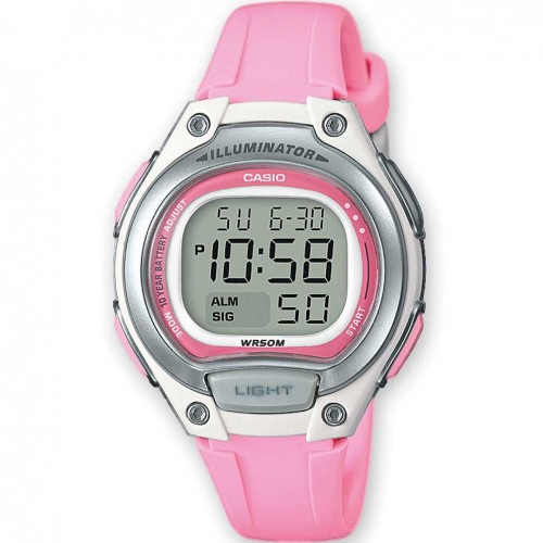 Rellotge Casio Collection LW-203-4AVEF corretja cautxú rosa