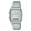 Rellotge Casio analògic-digital AQ-230Q-7DMQYES acer esfera blanca