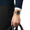 Tissot PR516 chronograph watch T1494172205100 black dial gold steel
